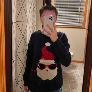 United States Christmas Santa Sweater